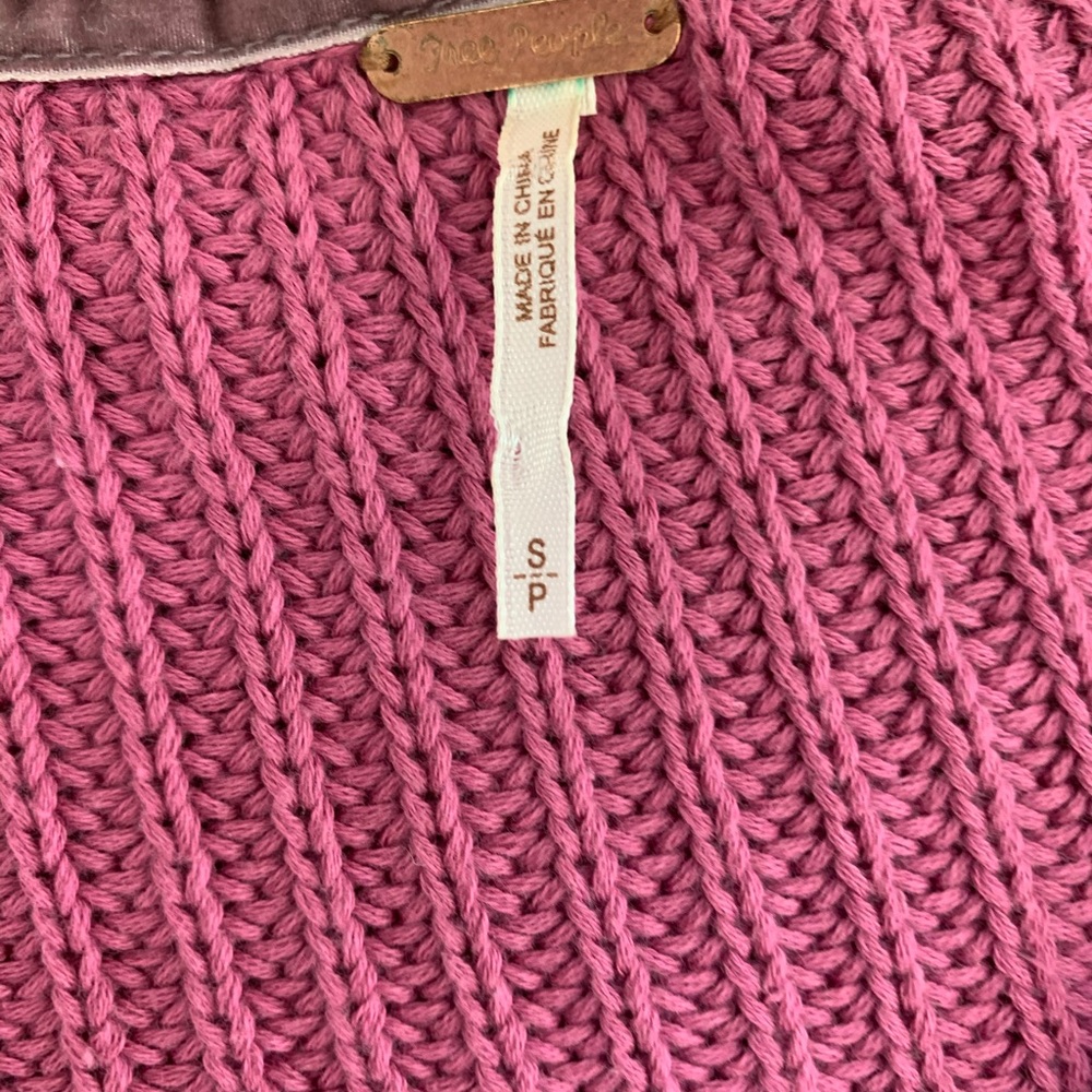 Free People chunky bell sleeve sweater, Small - Picture 4 of 6